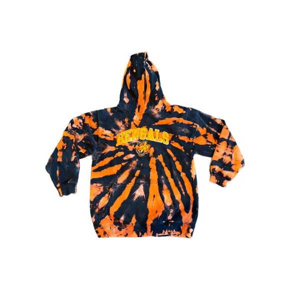 Cincinnati Bengals Youth Tie-Dye Hoodie - Picture 1 of 4